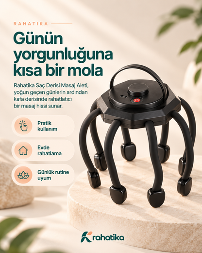 Rahatika AntiStres Kafa Masaj Aleti
