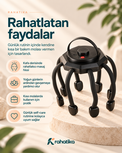 Rahatika AntiStres Kafa Masaj Aleti