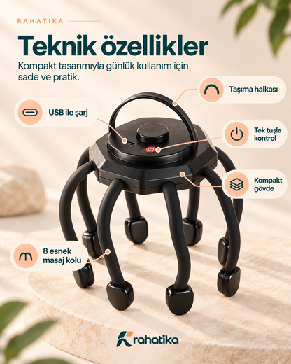 Rahatika AntiStres Kafa Masaj Aleti