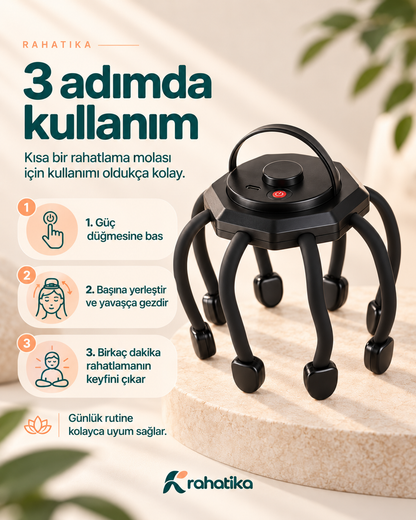 Rahatika AntiStres Kafa Masaj Aleti