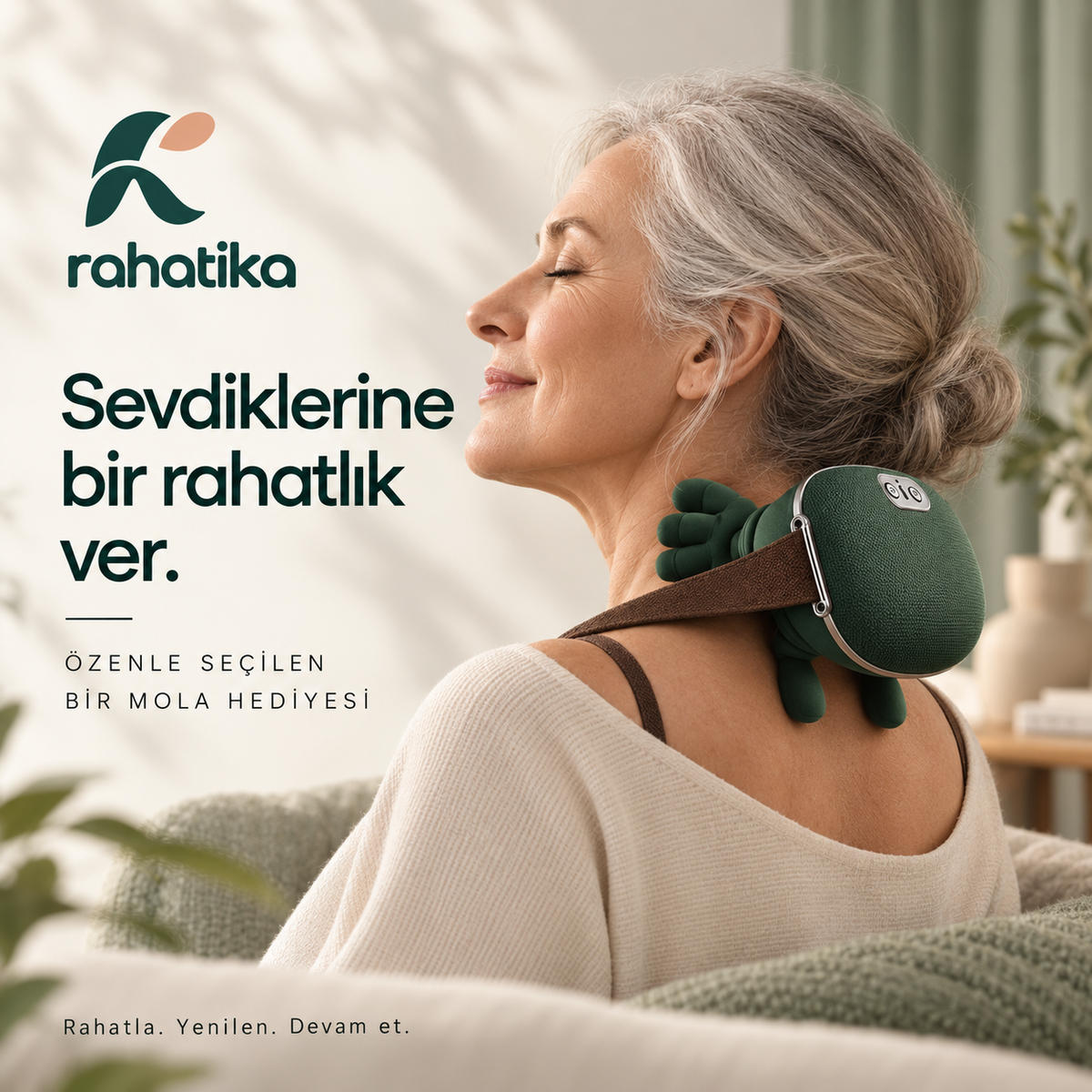 Rahatika™ Gerçekçi El Yoğurma Masaj Aleti