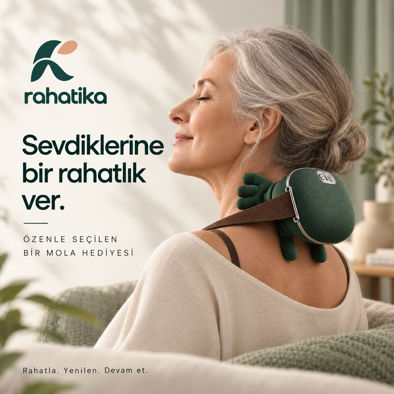 Rahatika™ Gerçekçi El Yoğurma Masaj Aleti